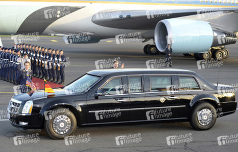 Ankunft von Präsident Obama, Berlin