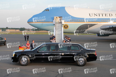 Ankunft von Präsident Obama, Berlin