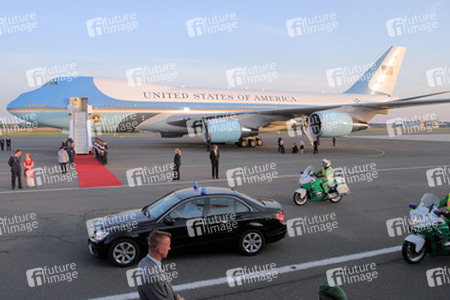 Ankunft von Präsident Obama, Berlin