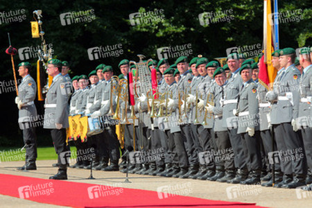 Präsident Obama besucht Schloss Bellevue, Berlin