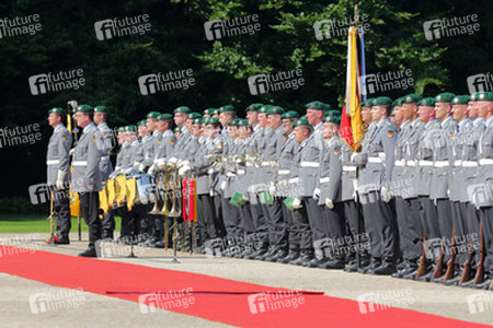 Präsident Obama besucht Schloss Bellevue, Berlin