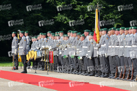 Präsident Obama besucht Schloss Bellevue, Berlin