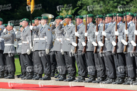 Präsident Obama besucht Schloss Bellevue, Berlin