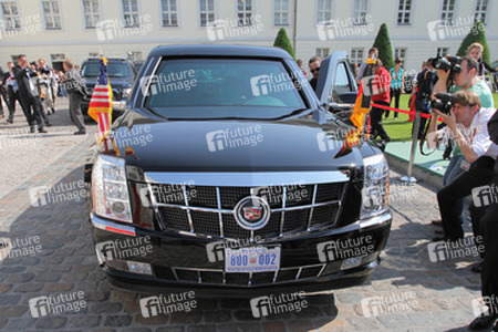 Präsident Obama besucht Schloss Bellevue, Berlin
