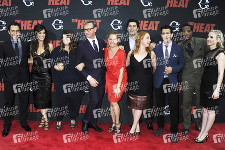 Demian Bichir, Sandra Bullock, Melissa McCarthy, Paul Feig, Jamie Denbo, Adam Ray, Jessica Chaffin, Joey McIntyre, Marlon Wayans, Katie Dippold