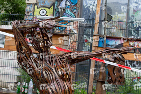 Raeumung Tacheles Hof, Berlin
