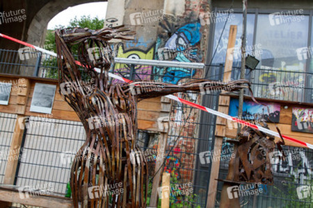 Raeumung Tacheles Hof, Berlin