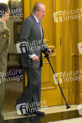 Audienz im Palacio de la Zarzuela, Madrid