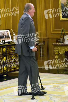 Audienz im Palacio de la Zarzuela, Madrid