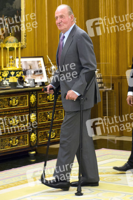 Audienz im Palacio de la Zarzuela, Madrid