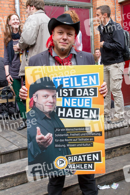 Wahlampfauftakt der Piratenpartei, Berlin