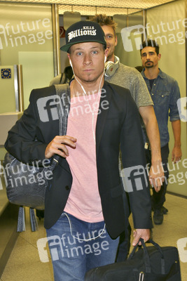 Ankunft der Backstreet Boys auf dem Airport Berlin Tegel