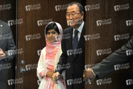 Malala Yousafzai spricht bei den Vereinten Nationen