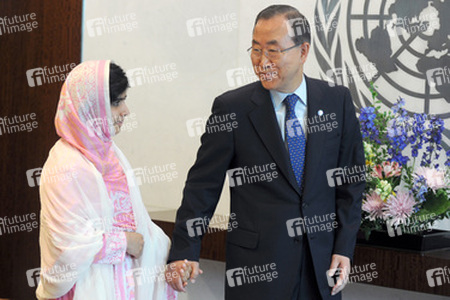 Malala Yousafzai spricht bei den Vereinten Nationen