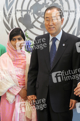 Malala Yousafzai spricht bei den Vereinten Nationen