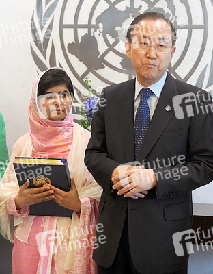 Malala Yousafzai spricht bei den Vereinten Nationen