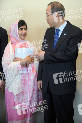 Malala Yousafzai spricht bei den Vereinten Nationen