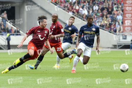 Hannover 96 gegen PSV Eindhoven Fußballspiel, Hannover
