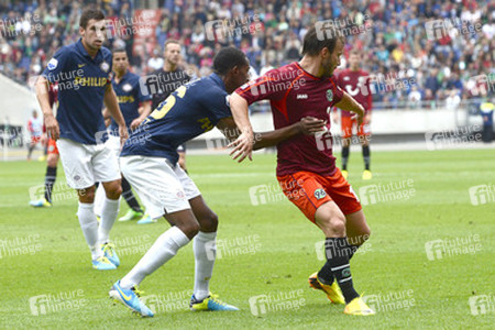 Hannover 96 gegen PSV Eindhoven Fußballspiel, Hannover
