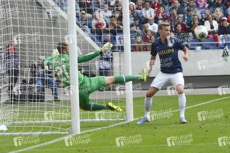 Hannover 96 gegen PSV Eindhoven Fußballspiel, Hannover