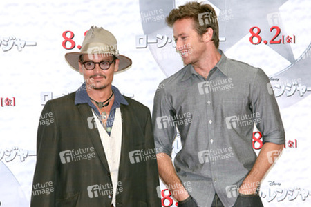 'Lone Ranger' Photocall, Tokio