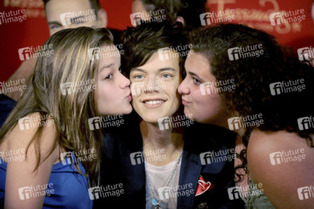 One Direction Wachs Figuren bei Madame Tussauds, New York