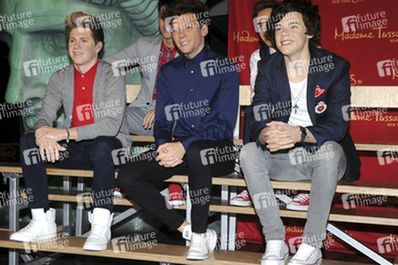 One Direction Wachs Figuren bei Madame Tussauds, New York
