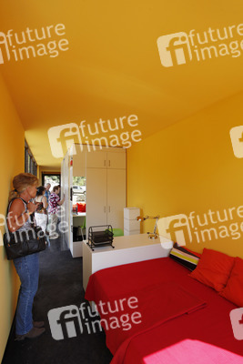 Studentendorf Plänterwald, erster Wohncontainer, Berlin