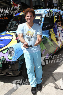 Romero Britto in der Galeria Mensing, Hamburg