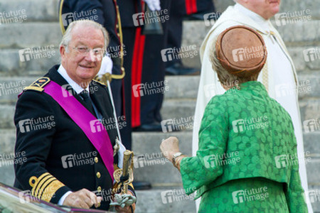 Abdankung von König Albert II. und Krönung von König Philippe, Brüssel