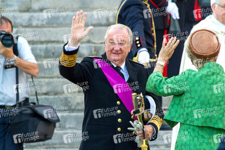 Abdankung von König Albert II. und Krönung von König Philippe, Brüssel