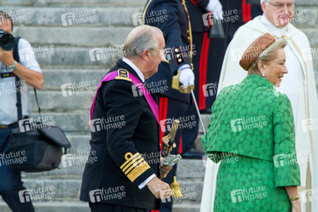 Abdankung von König Albert II. und Krönung von König Philippe, Brüssel