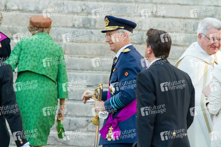 Abdankung von König Albert II. und Krönung von König Philippe, Brüssel