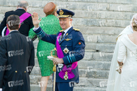 Abdankung von König Albert II. und Krönung von König Philippe, Brüssel