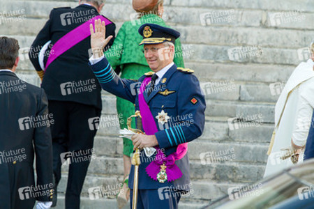 Abdankung von König Albert II. und Krönung von König Philippe, Brüssel