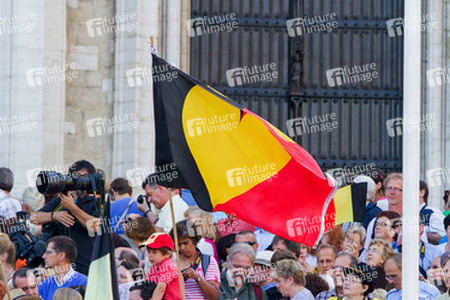 Abdankung von König Albert II. und Krönung von König Philippe, Brüssel