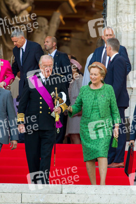 Abdankung von König Albert II. und Krönung von König Philippe, Brüssel