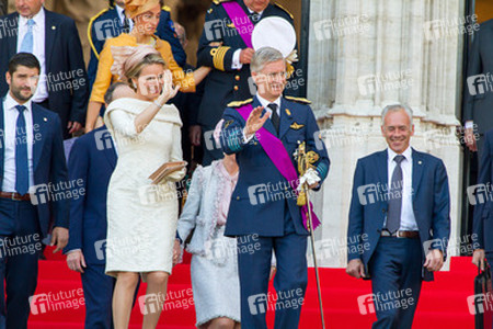 Abdankung von König Albert II. und Krönung von König Philippe, Brüssel