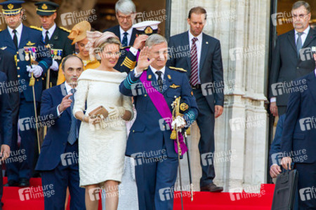 Abdankung von König Albert II. und Krönung von König Philippe, Brüssel