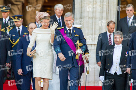 Abdankung von König Albert II. und Krönung von König Philippe, Brüssel