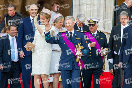 Abdankung von König Albert II. und Krönung von König Philippe, Brüssel