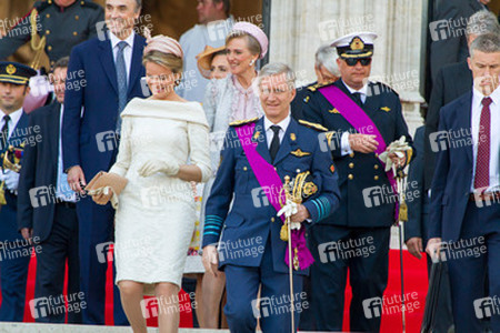 Abdankung von König Albert II. und Krönung von König Philippe, Brüssel