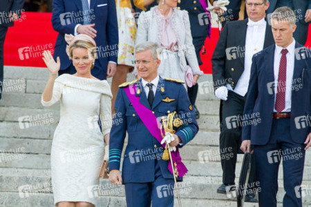Abdankung von König Albert II. und Krönung von König Philippe, Brüssel