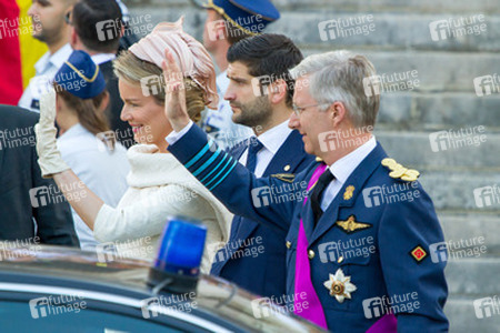 Abdankung von König Albert II. und Krönung von König Philippe, Brüssel