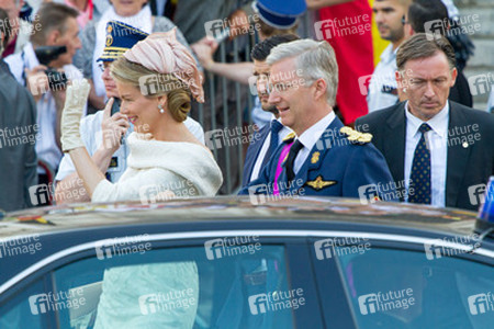 Abdankung von König Albert II. und Krönung von König Philippe, Brüssel