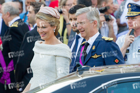 Abdankung von König Albert II. und Krönung von König Philippe, Brüssel