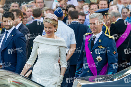 Abdankung von König Albert II. und Krönung von König Philippe, Brüssel