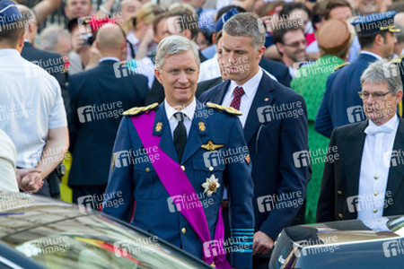 Abdankung von König Albert II. und Krönung von König Philippe, Brüssel