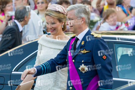 Abdankung von König Albert II. und Krönung von König Philippe, Brüssel