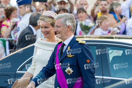 Abdankung von König Albert II. und Krönung von König Philippe, Brüssel
